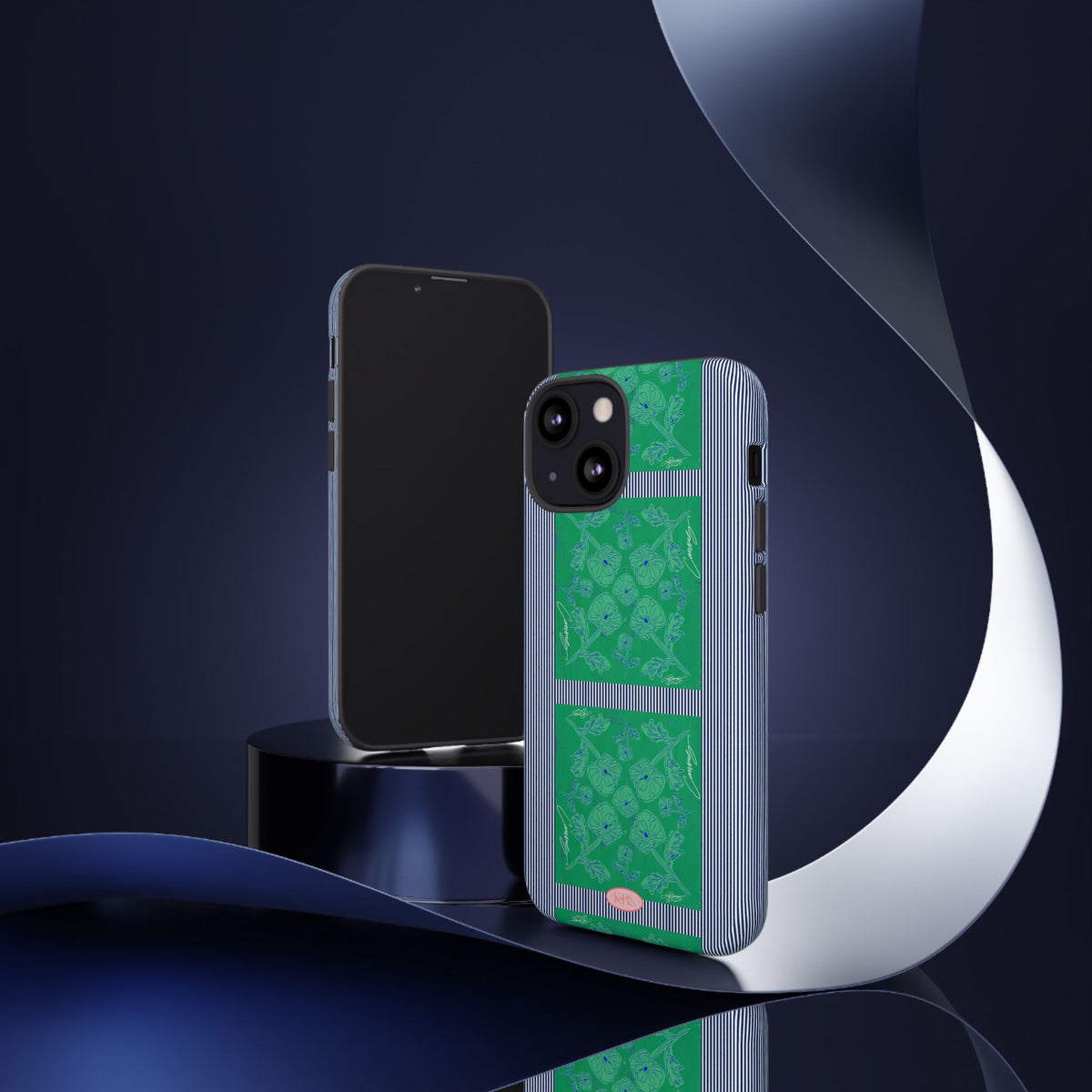 Flora Bloom Scarf Tough Case for iPhone