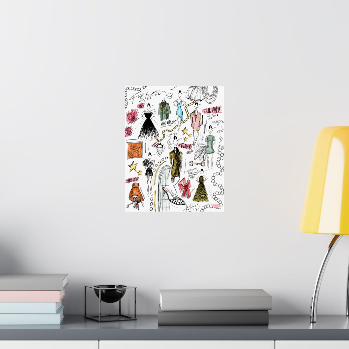 Fashion Sketch Print