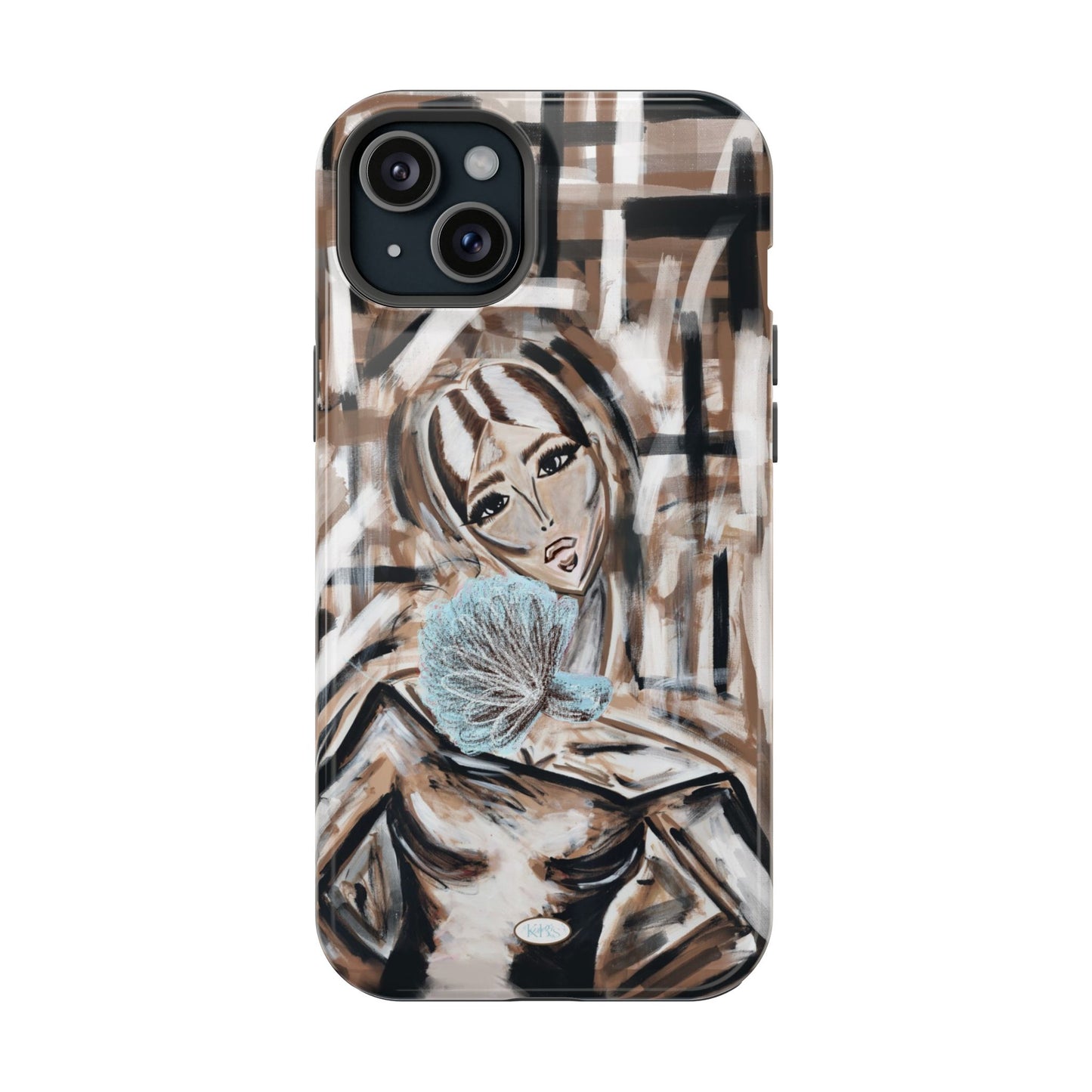 Quinn Parker Mag Safe Case for iPhone - Blue