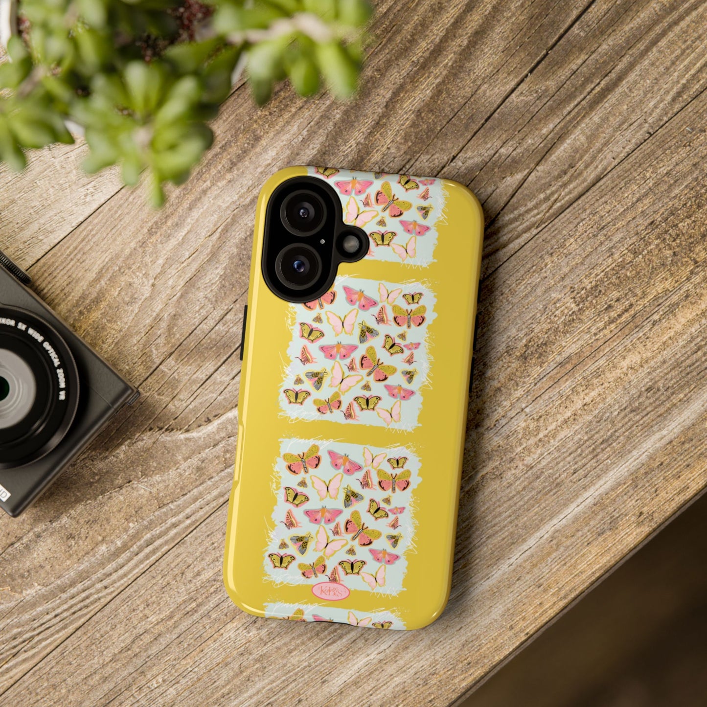 Butterfly Muse Scarf Tough Case for iPhone