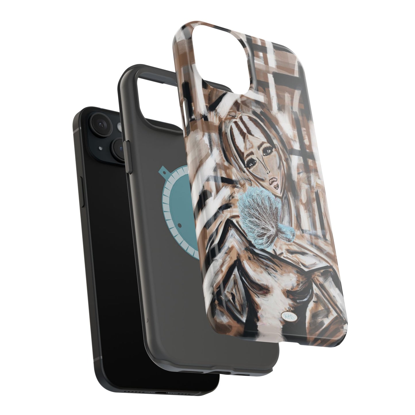 Quinn Parker Mag Safe Case for iPhone - Blue