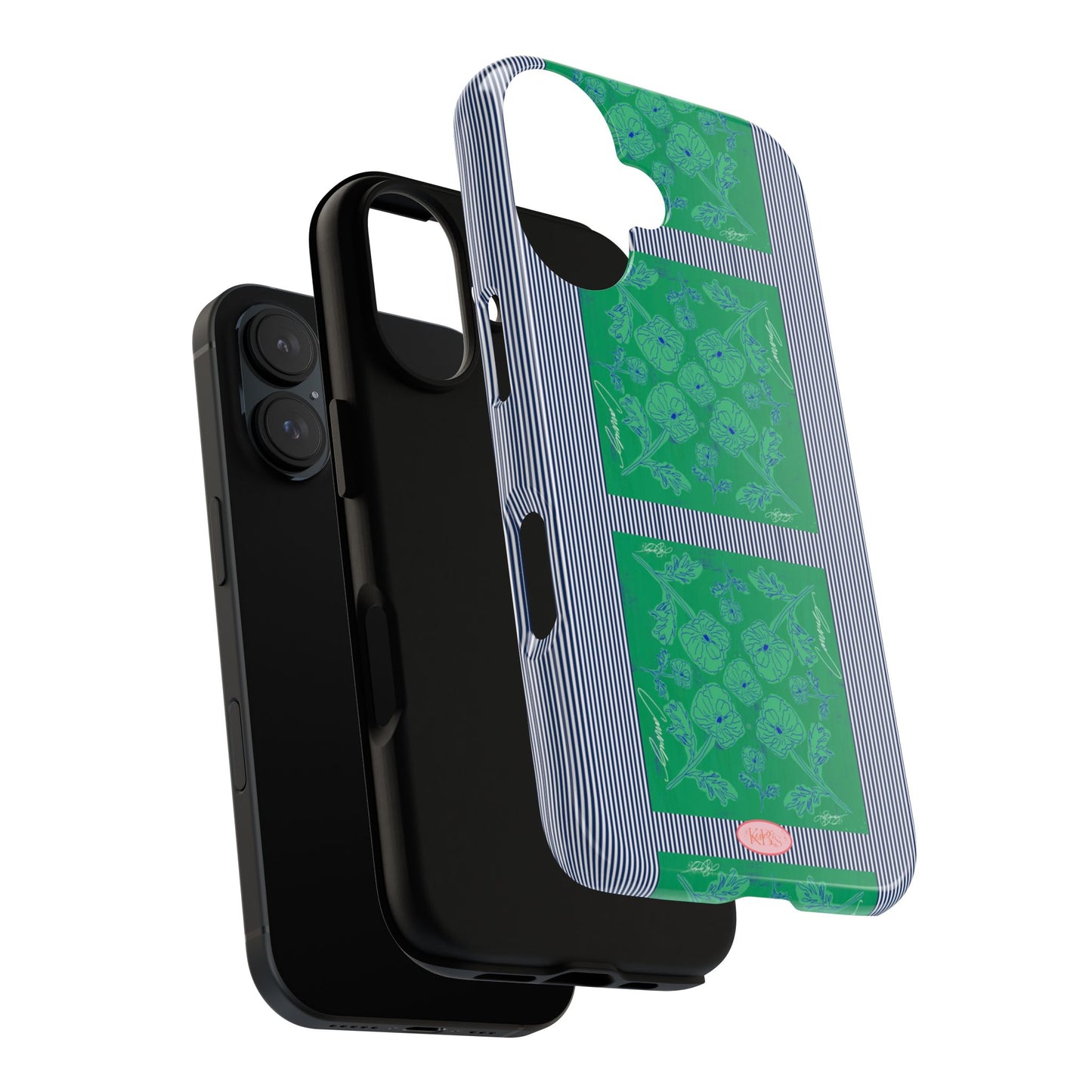 Flora Bloom Scarf Tough Case for iPhone