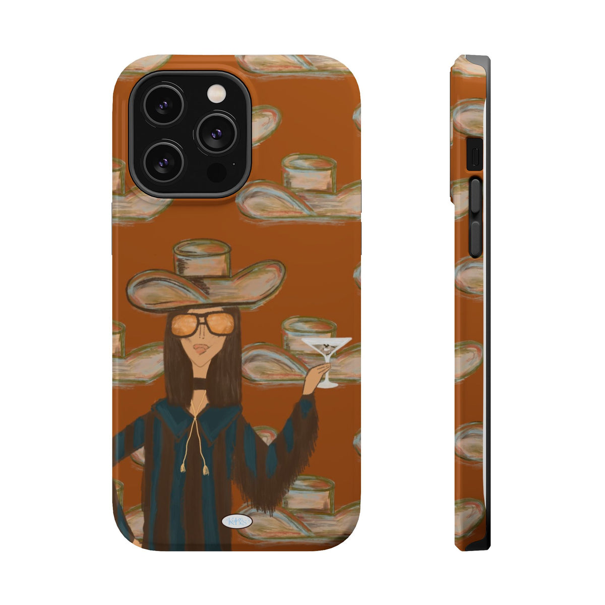 Cocktail Cowgirl Mag Safe Case for iPhone