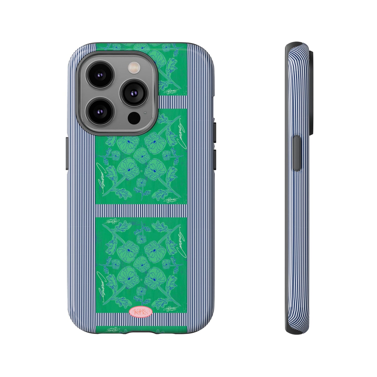 Flora Bloom Scarf Tough Case for iPhone