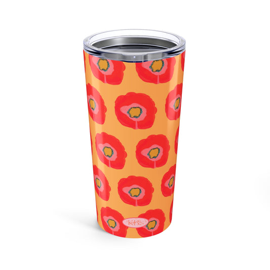 Poppy Fleur Tumbler 20oz