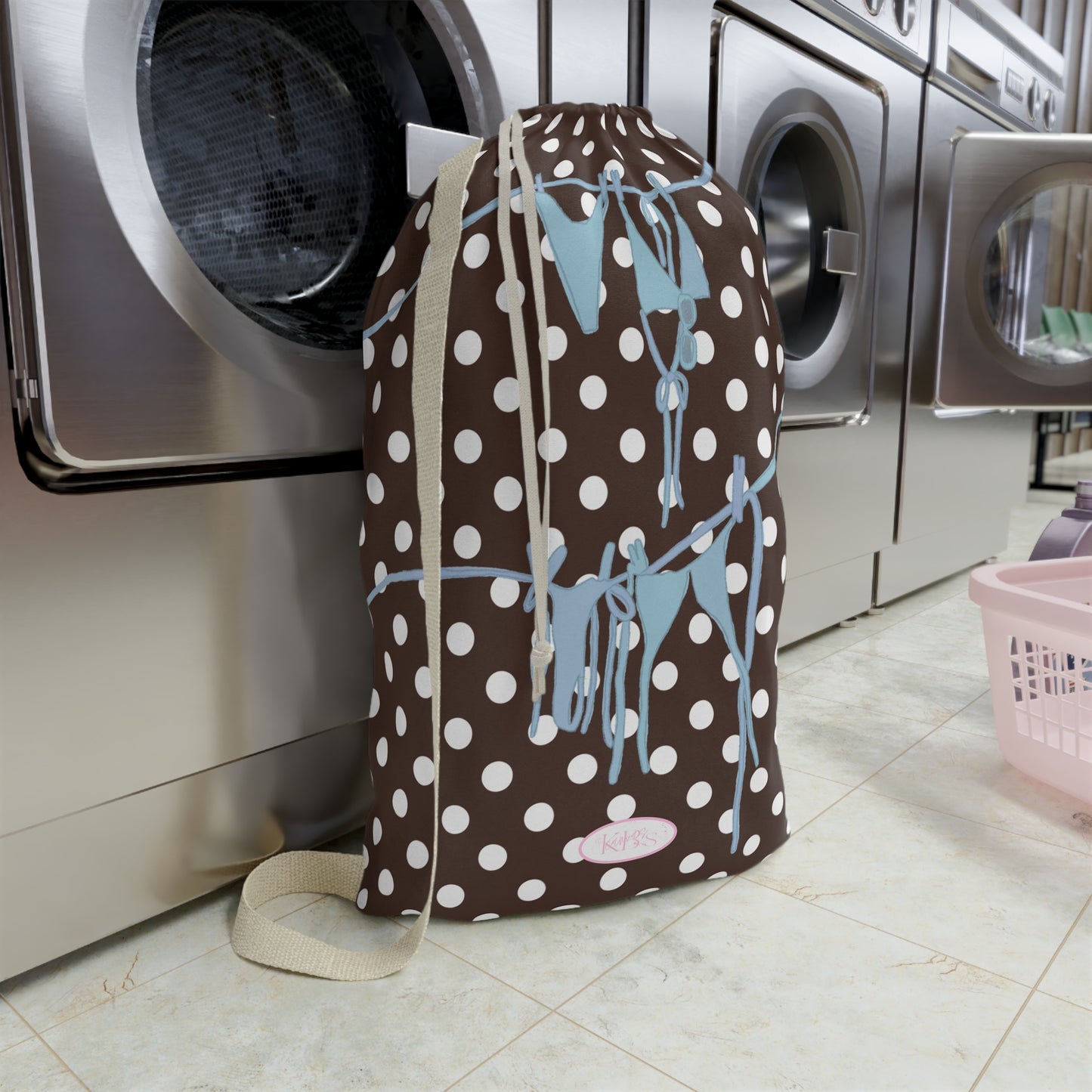 Polka Dot Bikini Laundry Bag