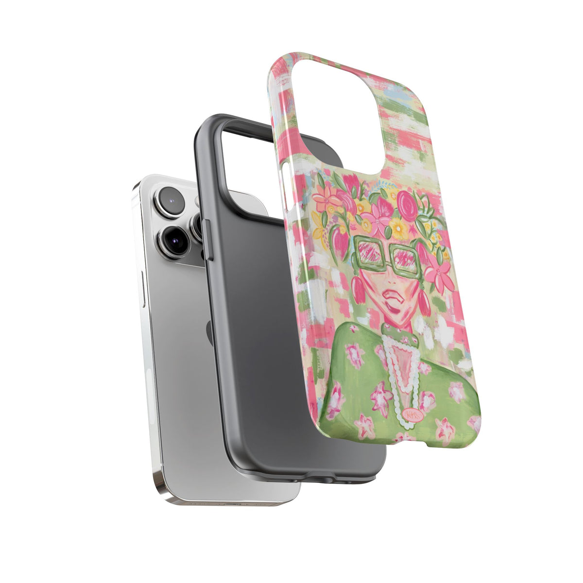 Flora Mae Tough Case for iPhone