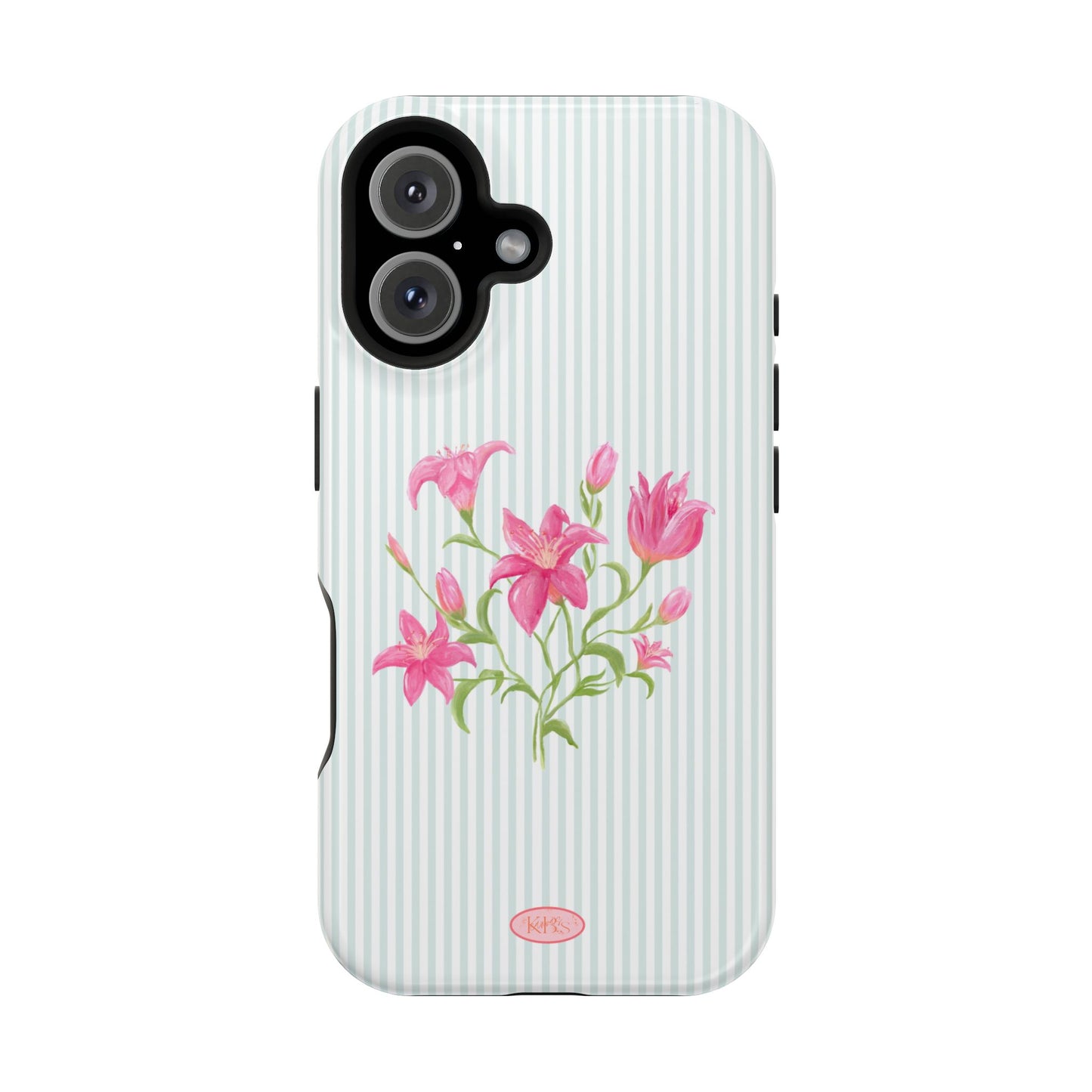 Lily Bloom Mag Safe Case for iPhone - Blue