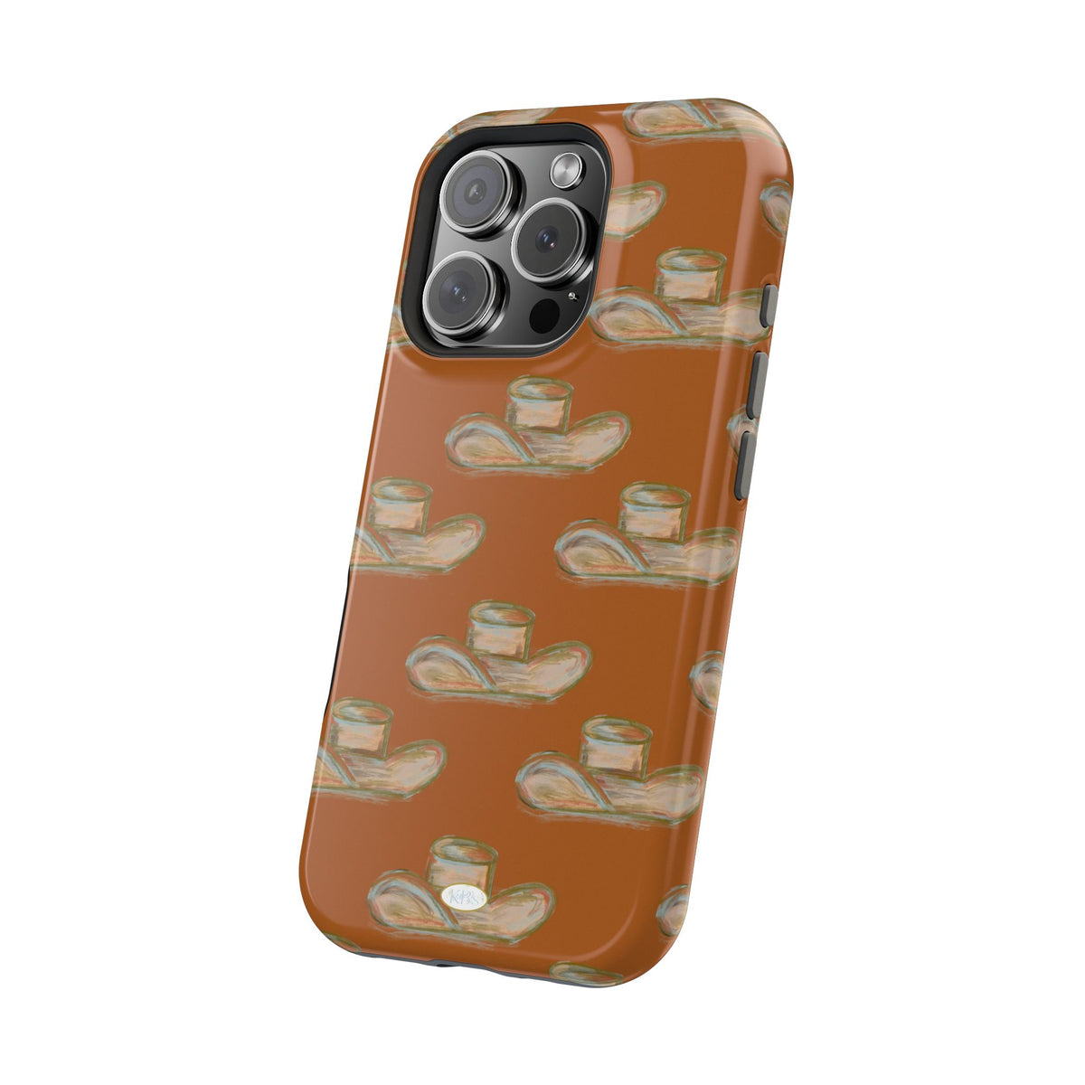 Cowboy Club Mag Safe Case for iPhone - Orange