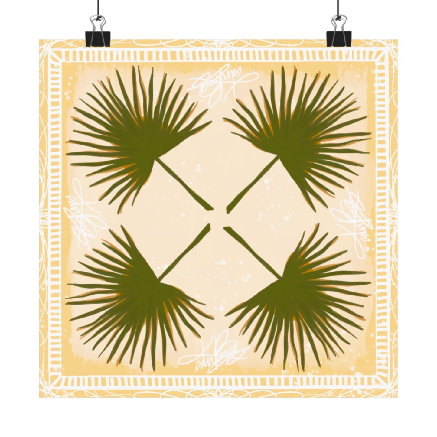 Palmè Scarf Photo Print