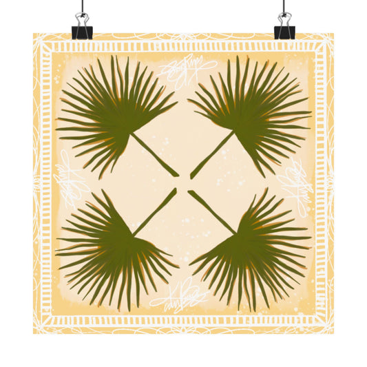 Palmè Scarf Photo Print