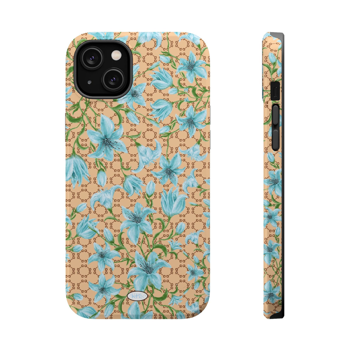 Horsebit Fleur Mag Safe Case for iPhone