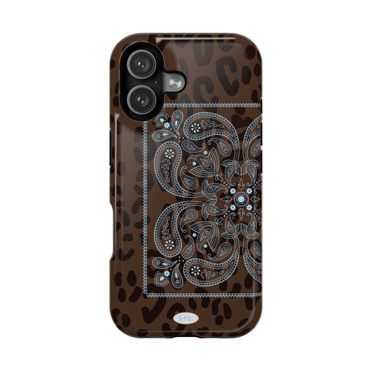 Leopard Bandana Mag Safe Case