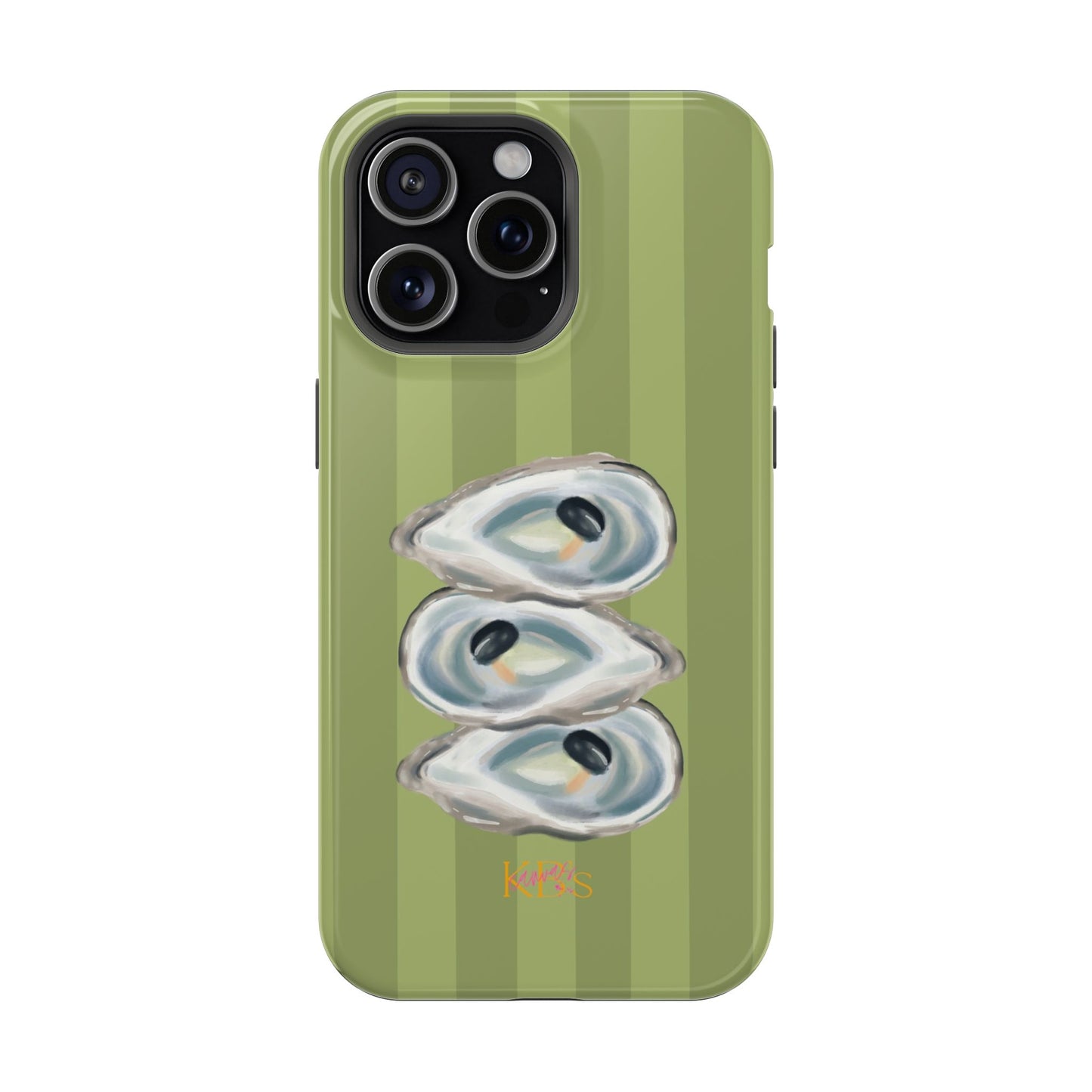 Striped Oyster Mag Safe Case