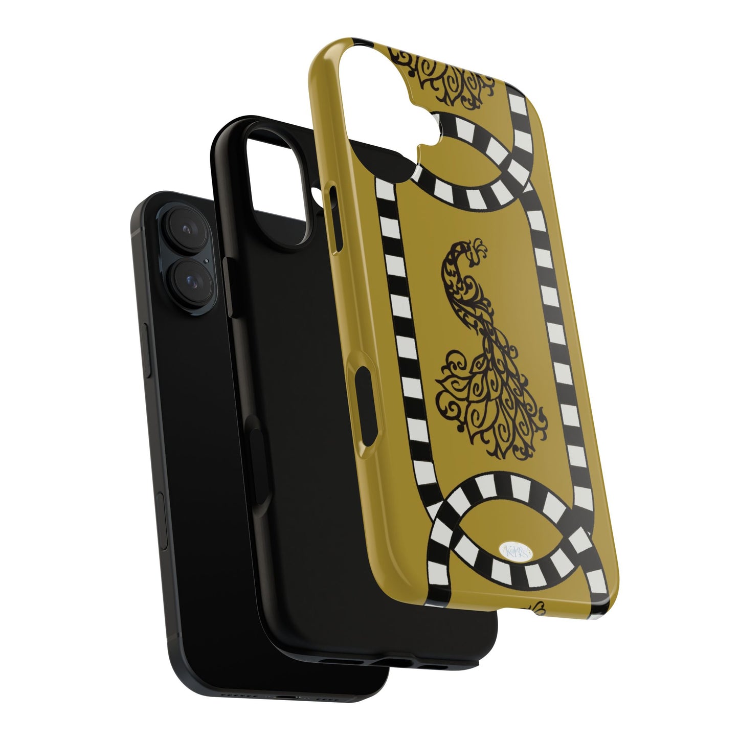 Feathered Stripe Tough Case for iPhone