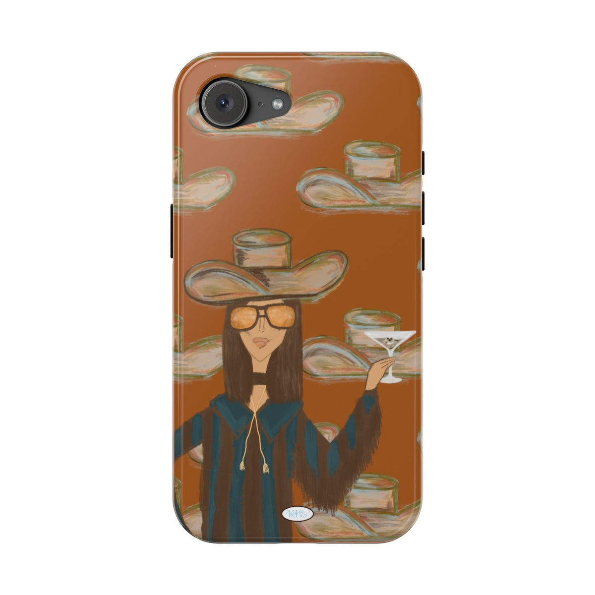 Cocktail Cowgirl Mag Safe Case for iPhone