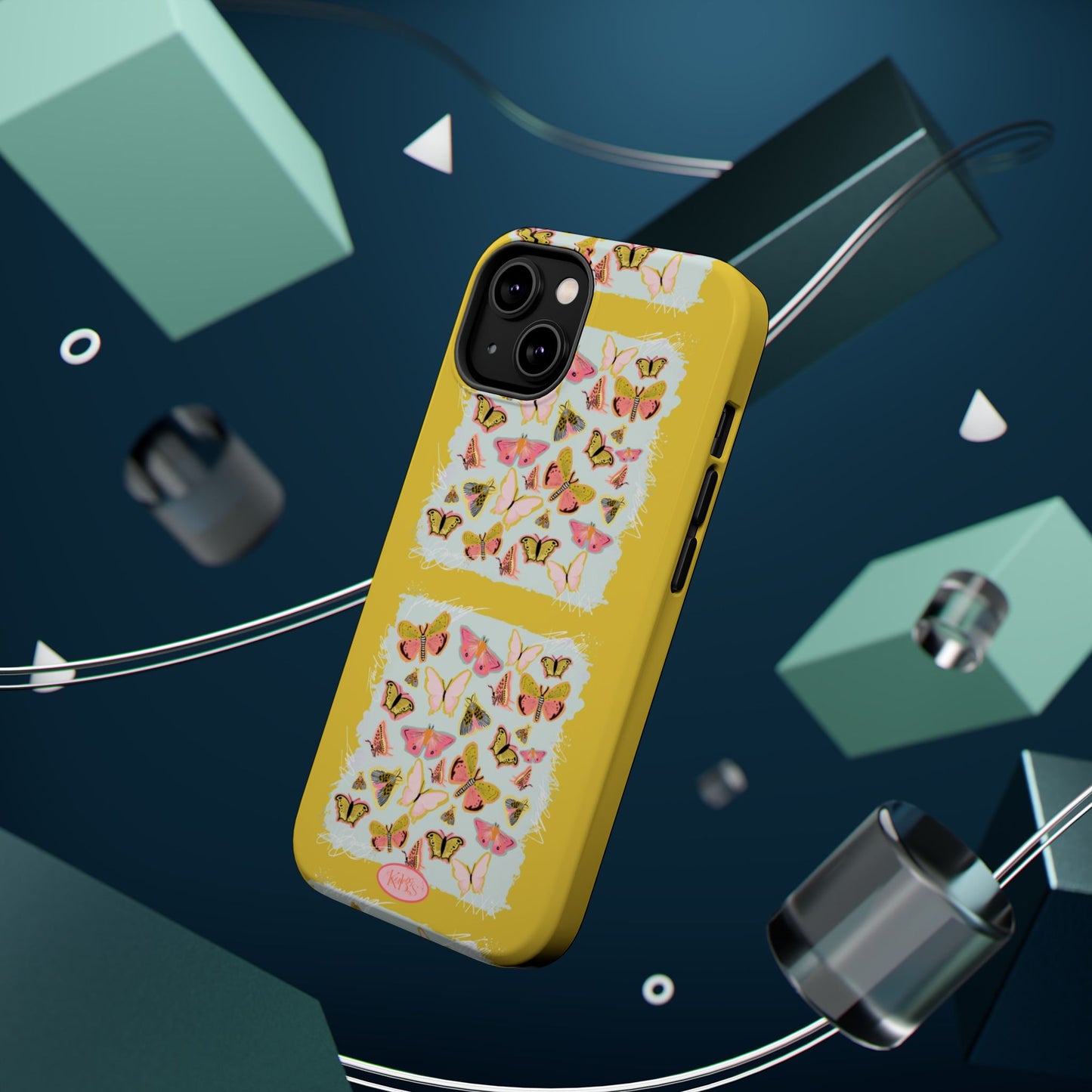 Butterfly Muse Scarf Mag Safe Case for iPhone