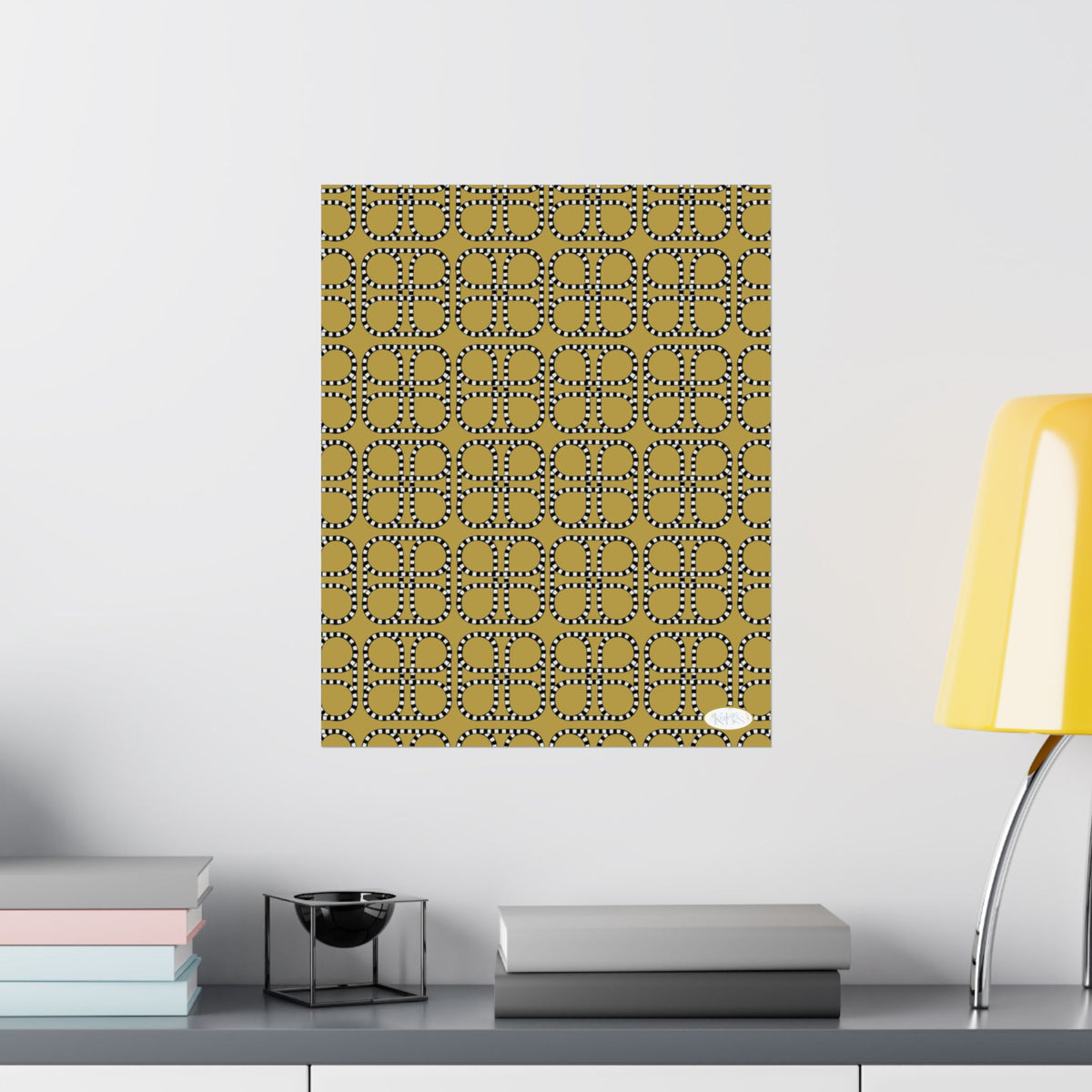 Looped Link Wall Print
