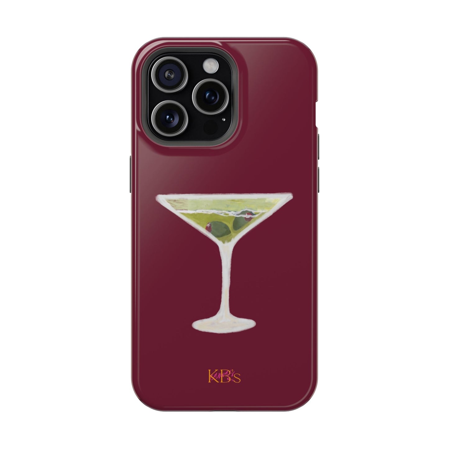 Maroon Martini Mag Safe Case
