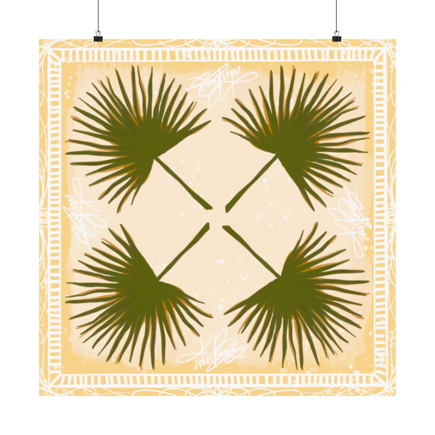 Palmè Scarf Photo Print