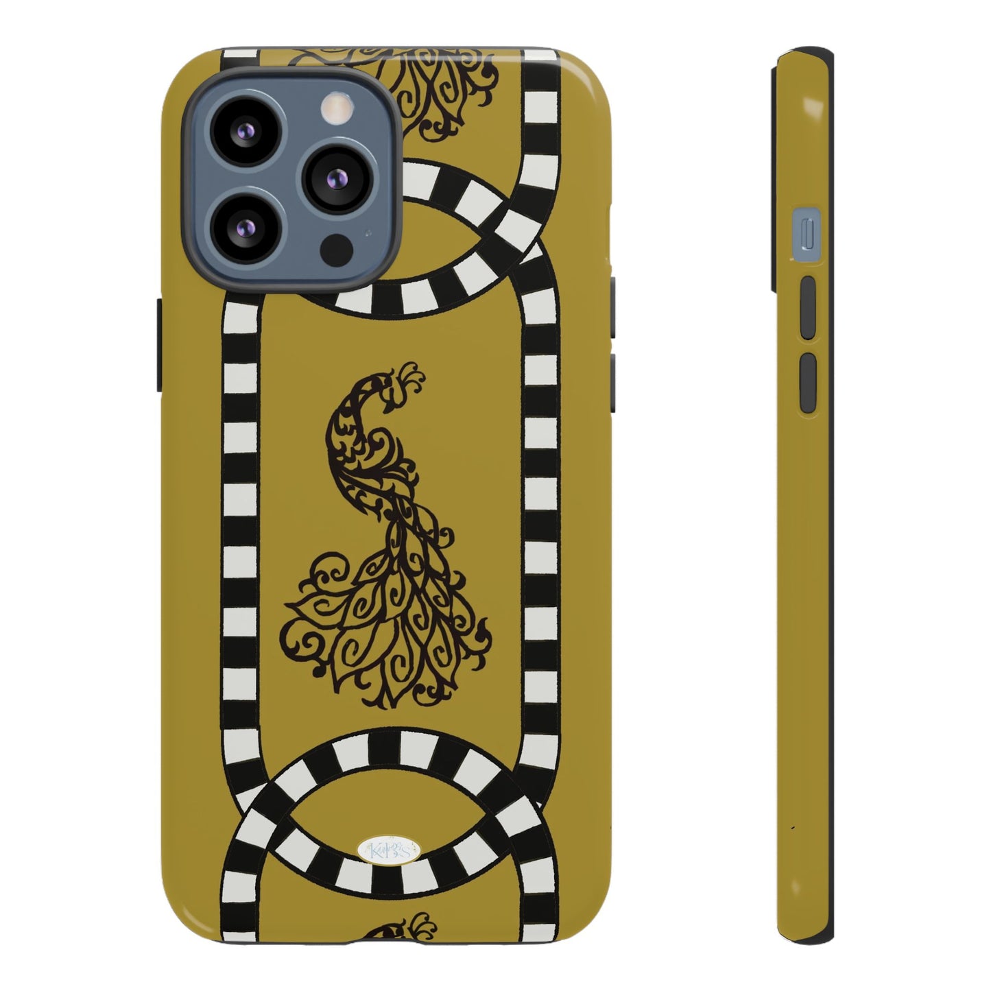 Feathered Stripe Tough Case for iPhone