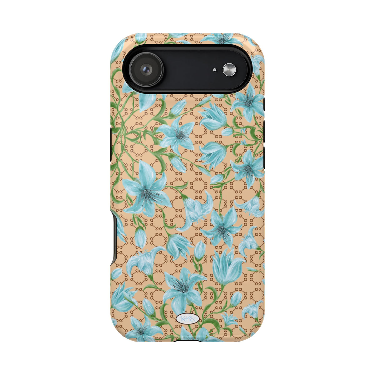 Horsebit Fleur Mag Safe Case for iPhone