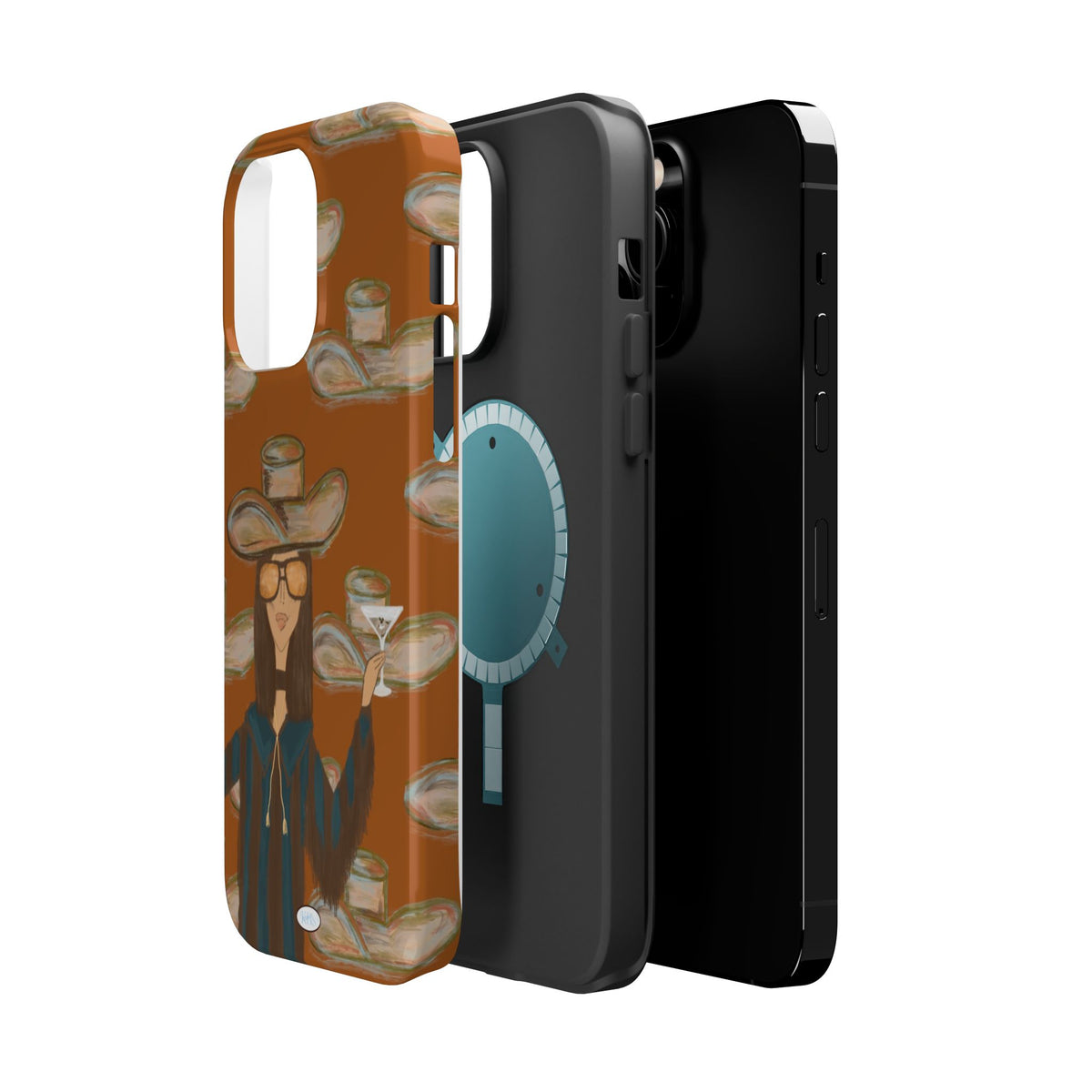 Cocktail Cowgirl Mag Safe Case for iPhone