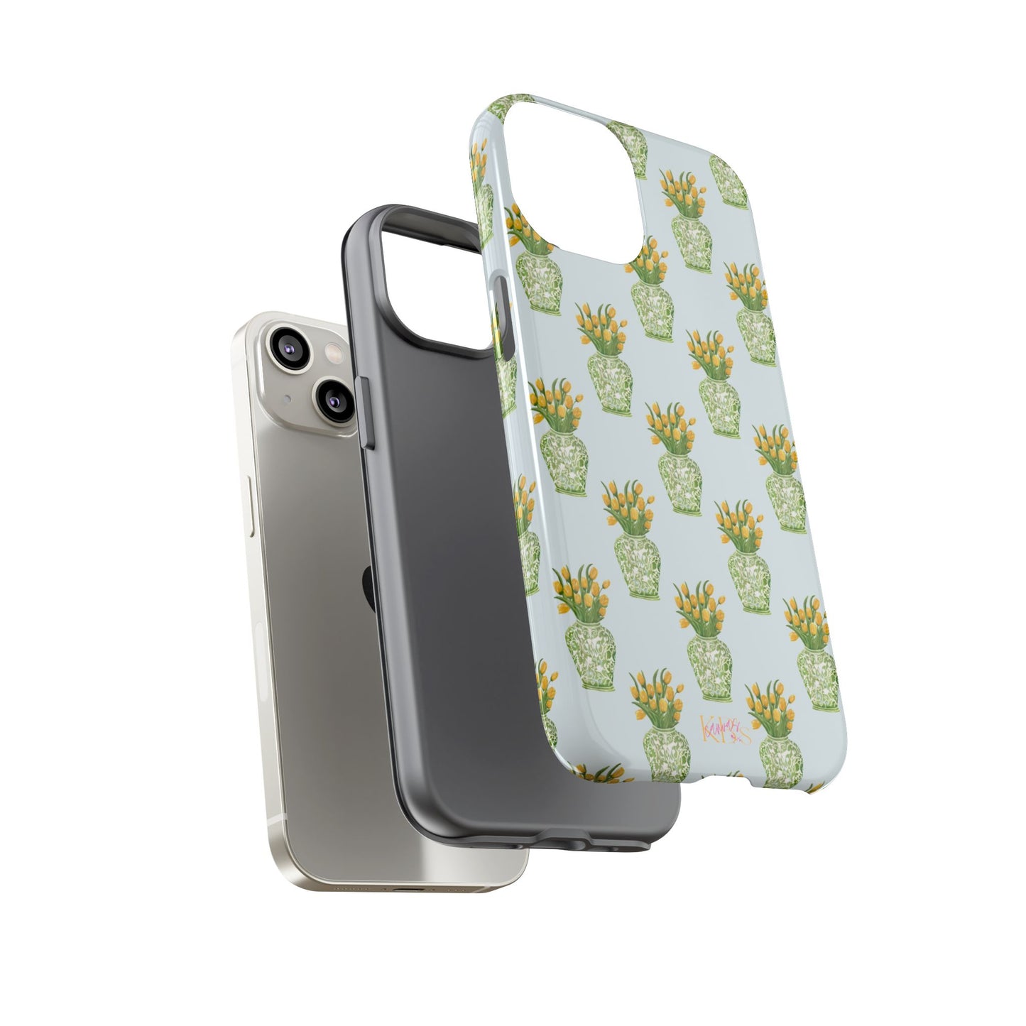Tulip Haus Pattern Tough Case
