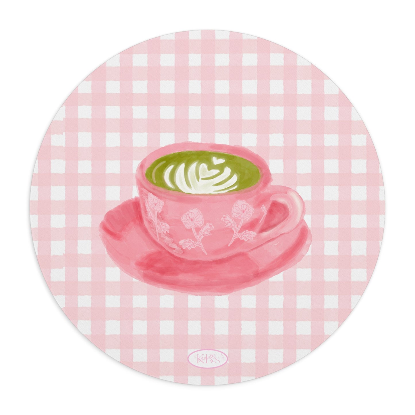I Love You So Matcha Mouse Pad