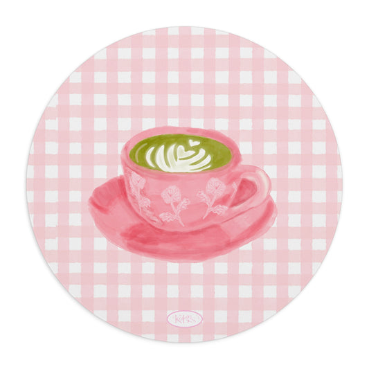 I Love You So Matcha Mouse Pad