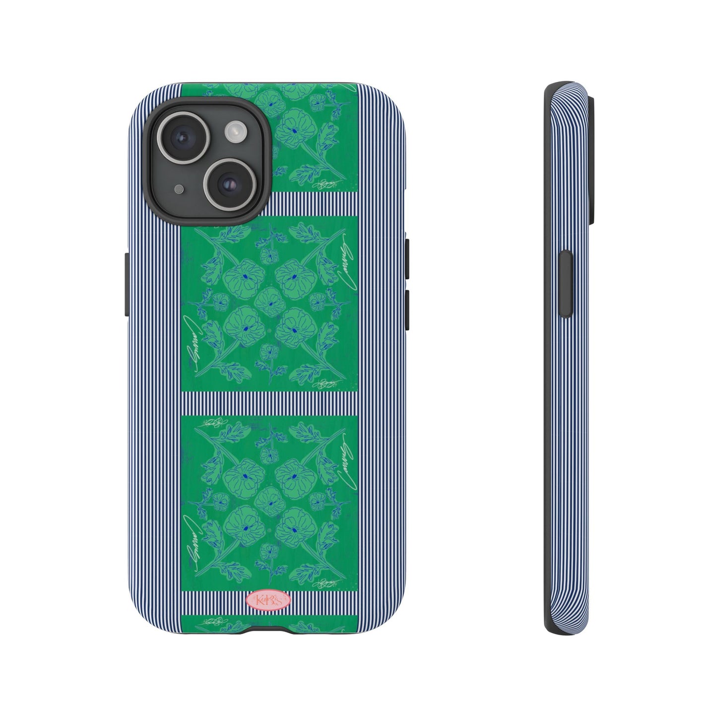 Flora Bloom Scarf Tough Case for iPhone