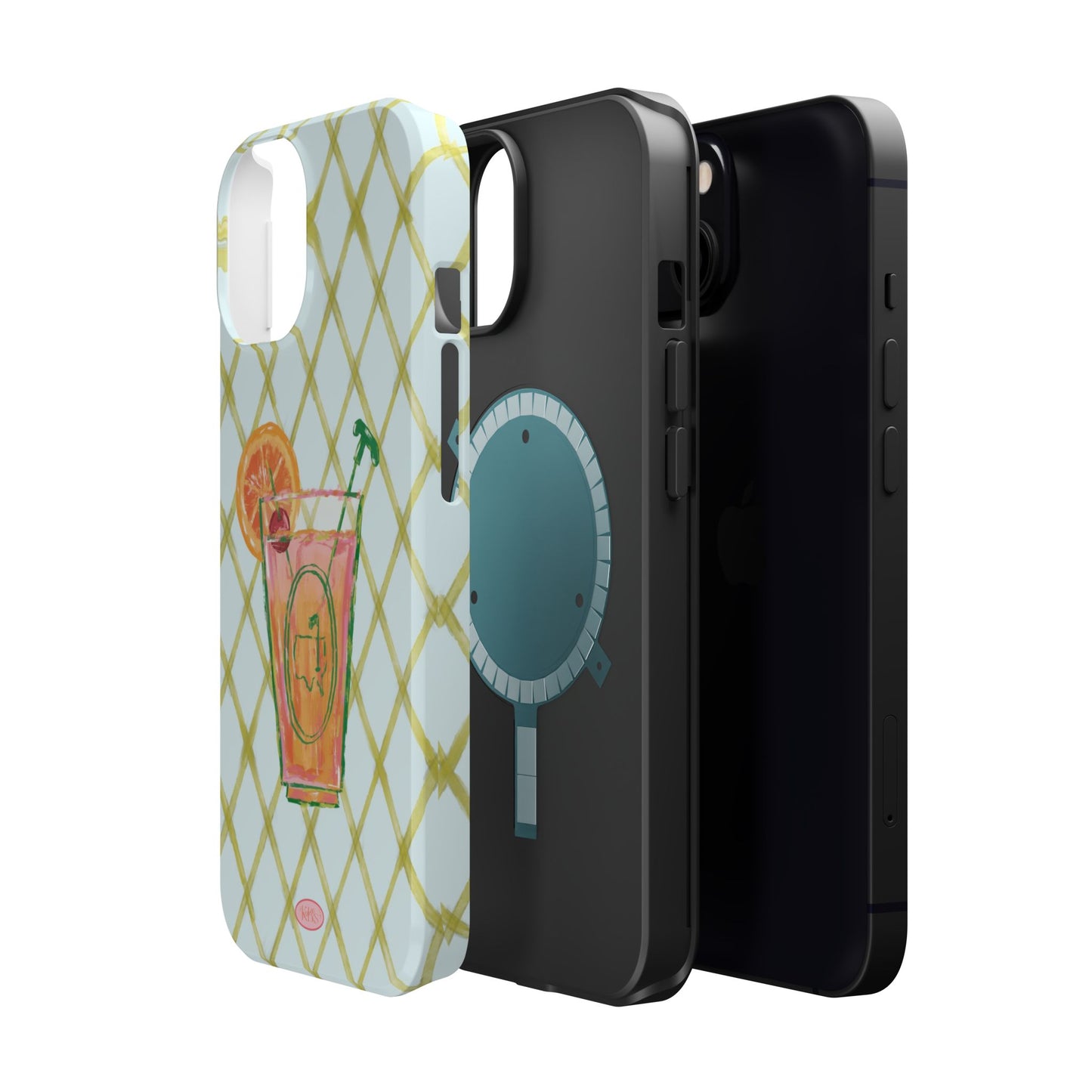 Azalea Cocktail Mag Safe Case for iPhone