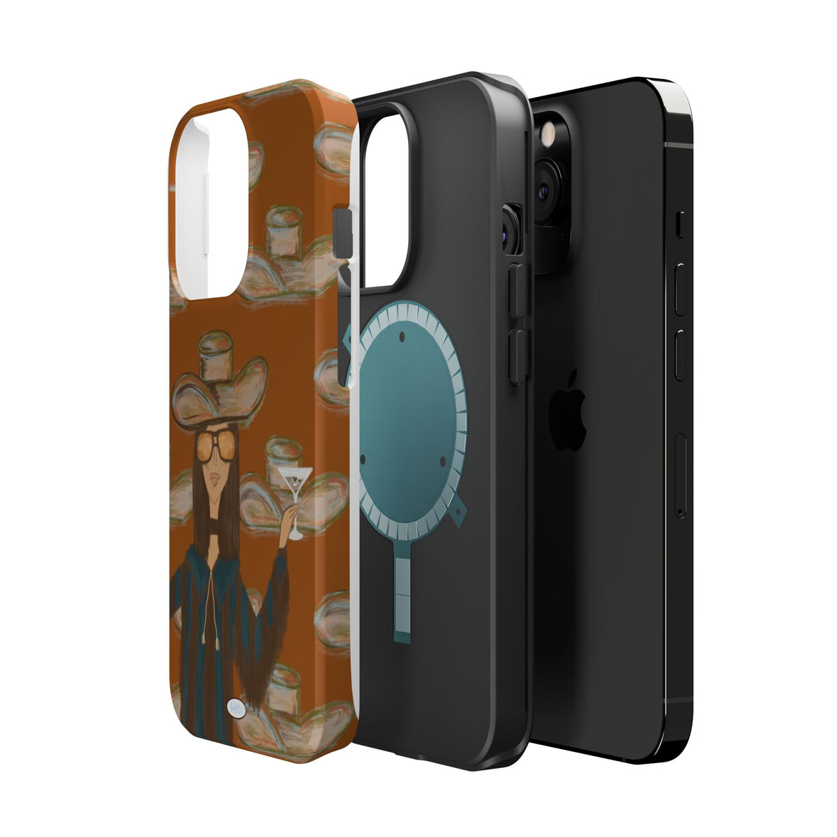 Cocktail Cowgirl Mag Safe Case for iPhone