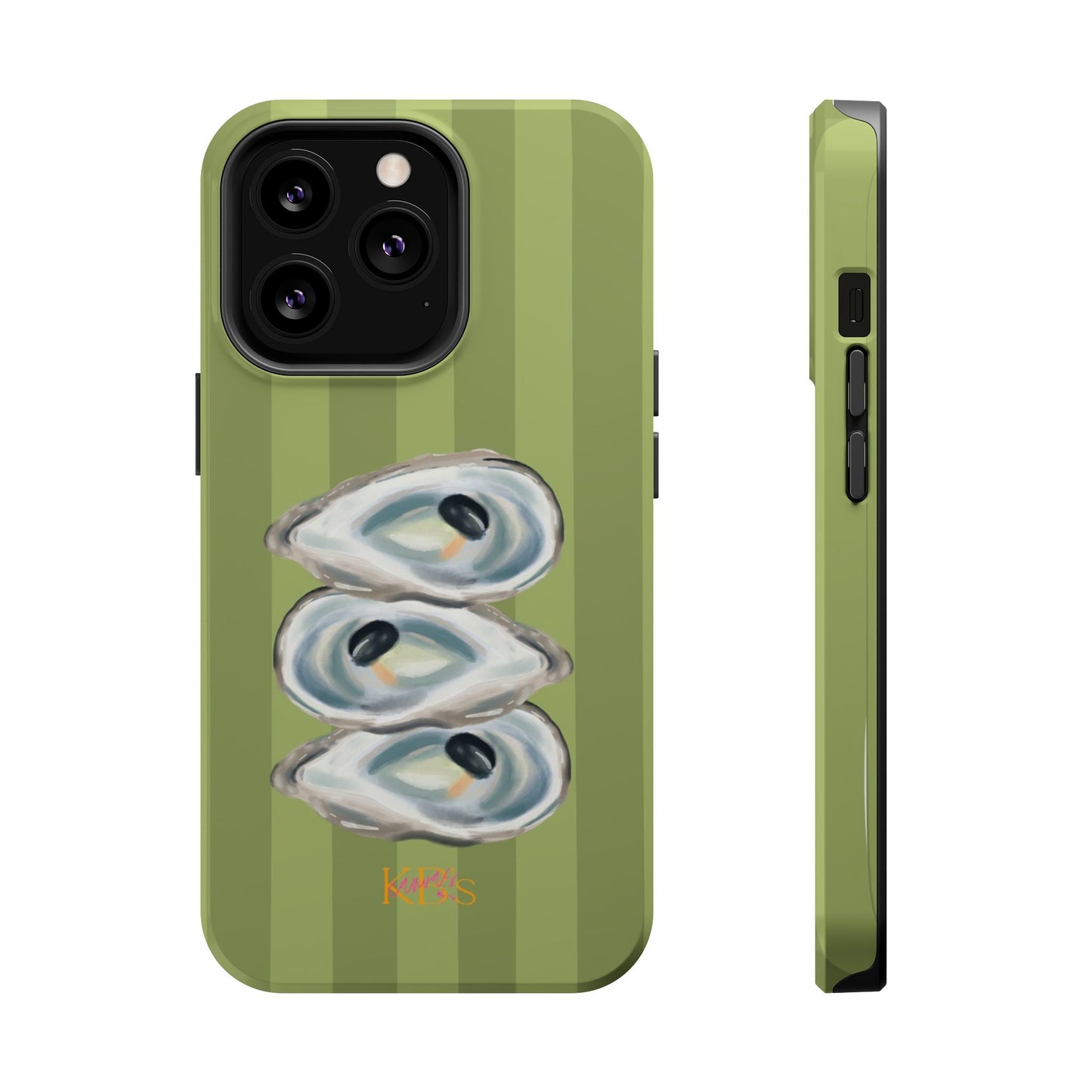 Striped Oyster Mag Safe Case
