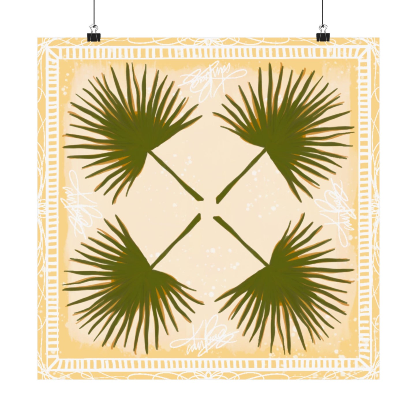 Palmè Scarf Photo Print
