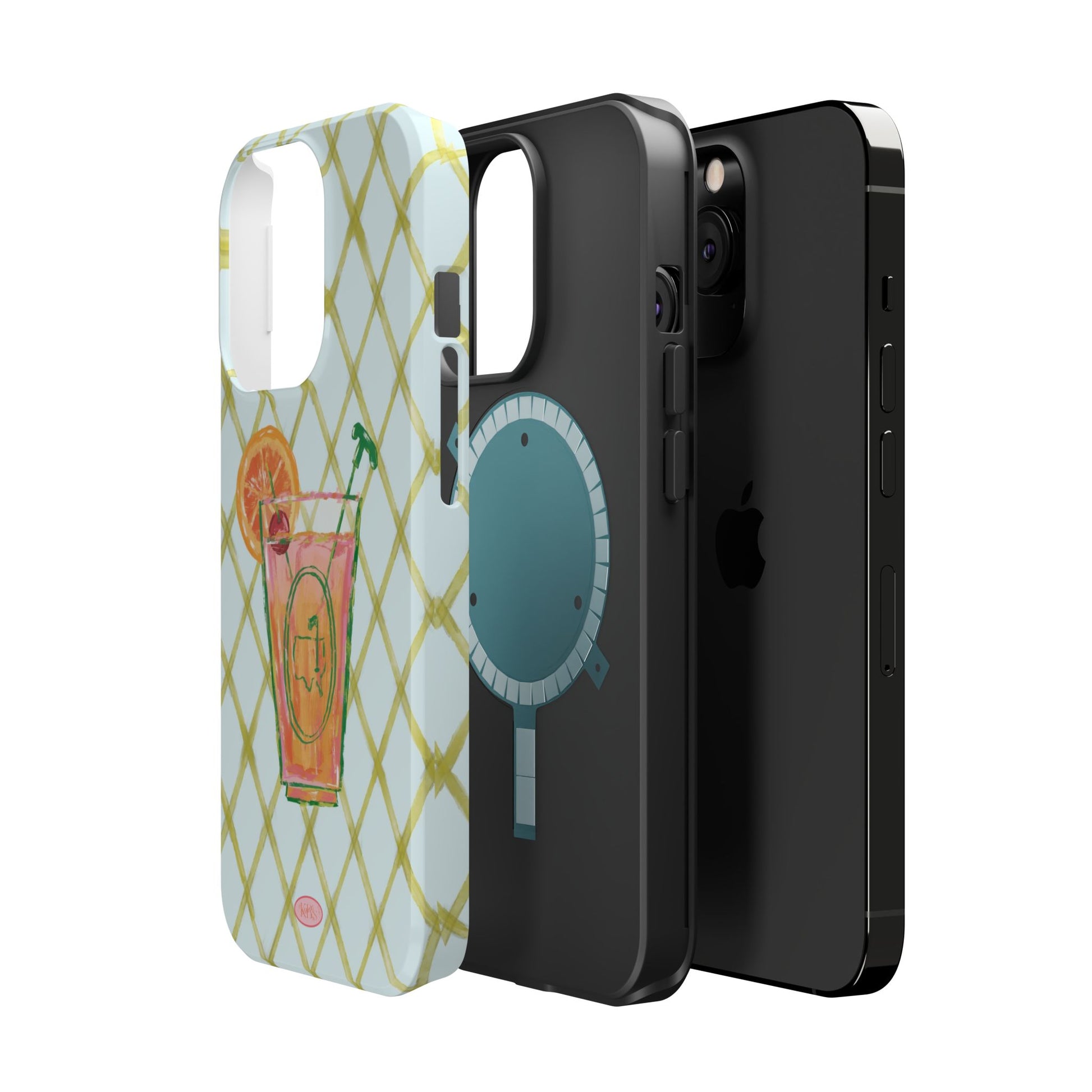 Azalea Cocktail Mag Safe Case for iPhone – KB's Canvas Azalea Cocktail Mag Safe Case for iPhone – KB's Canvas