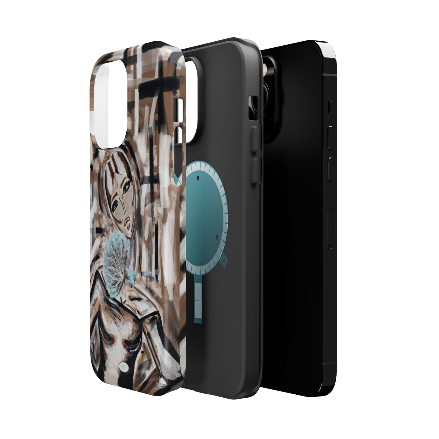 Quinn Parker Mag Safe Case for iPhone - Blue