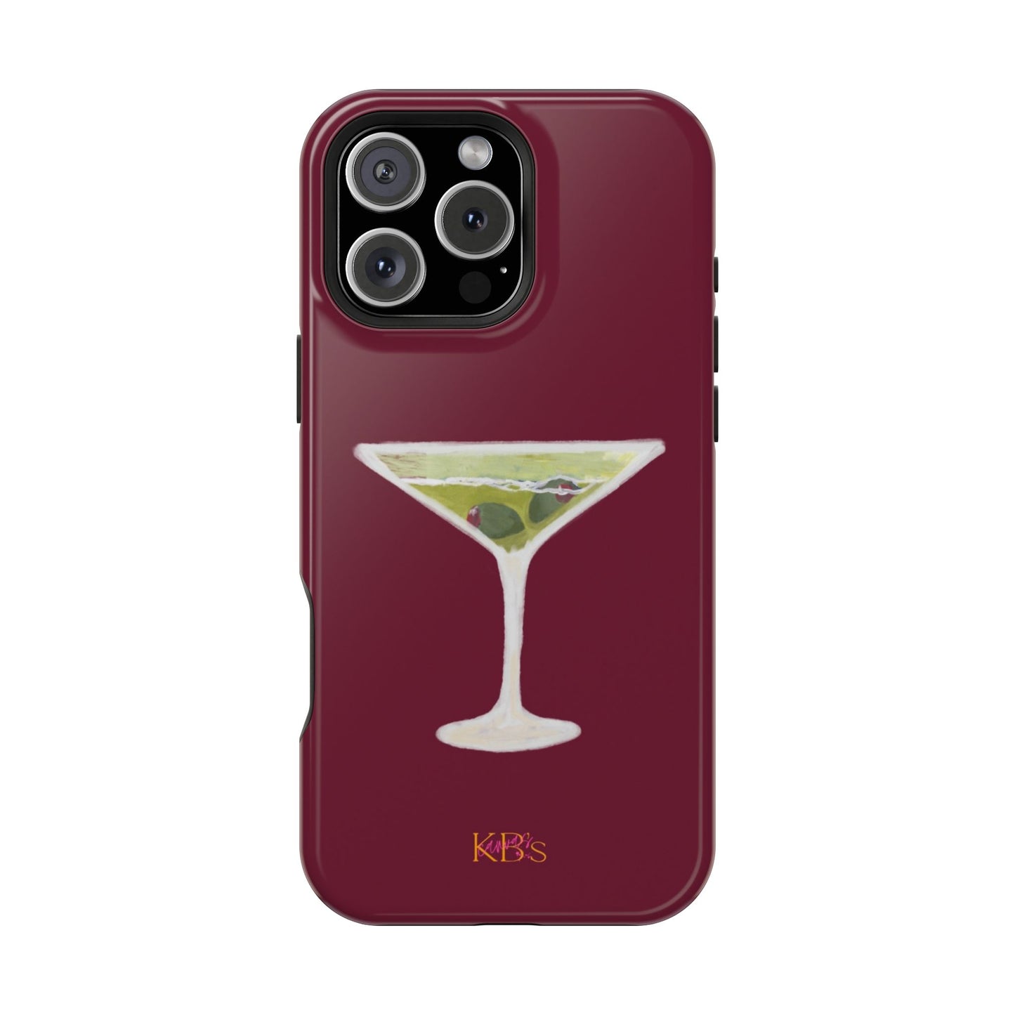Maroon Martini Mag Safe Case