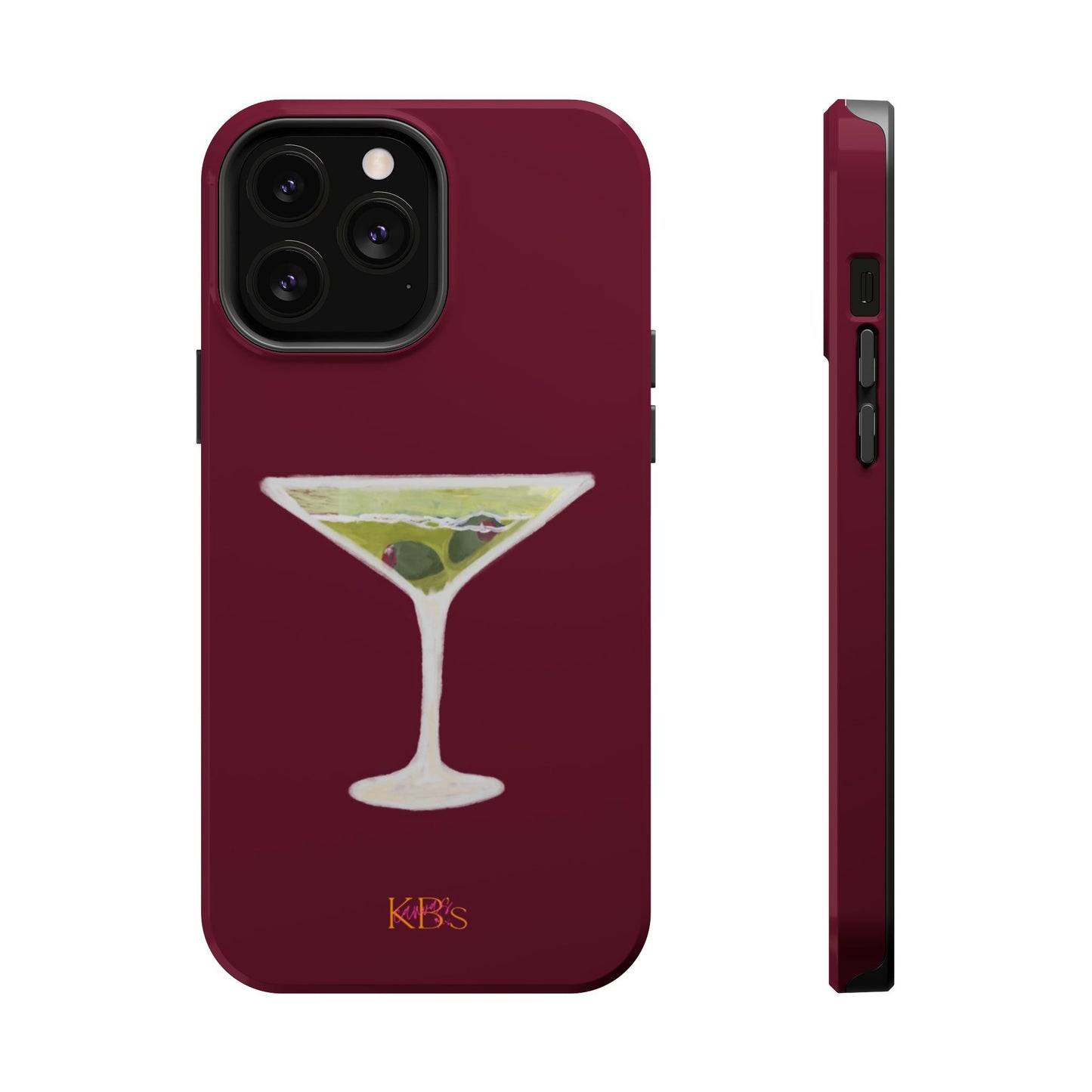 Maroon Martini Mag Safe Case