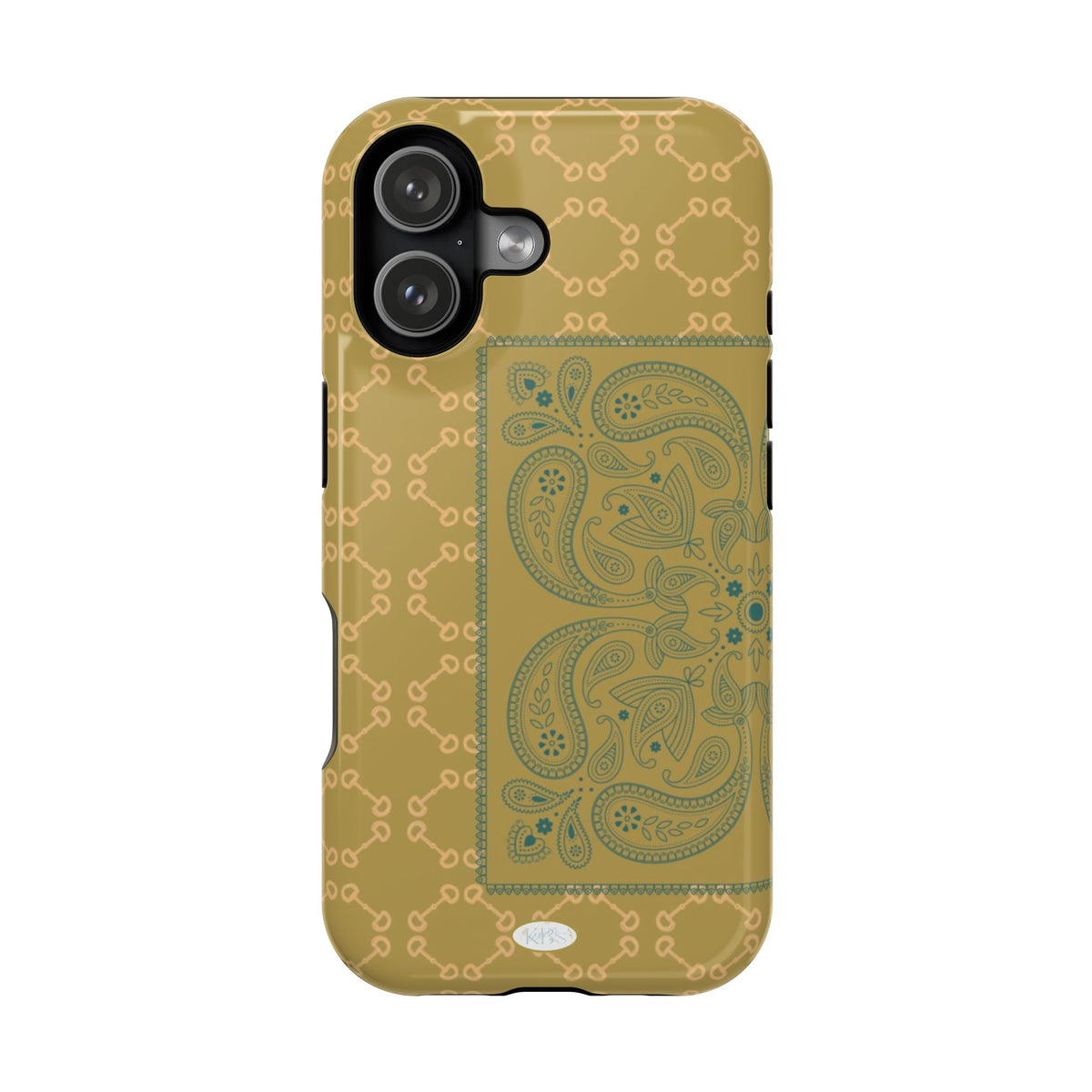 Horsebit Bandana Mag Safe Case for iPhone