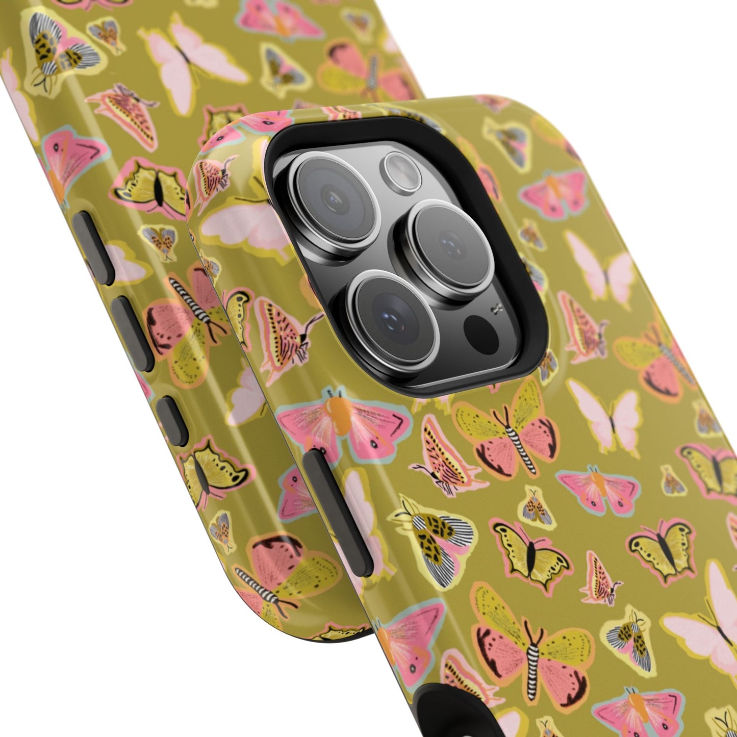 Butterfly Muse Mag Safe Case for iPhone - Green