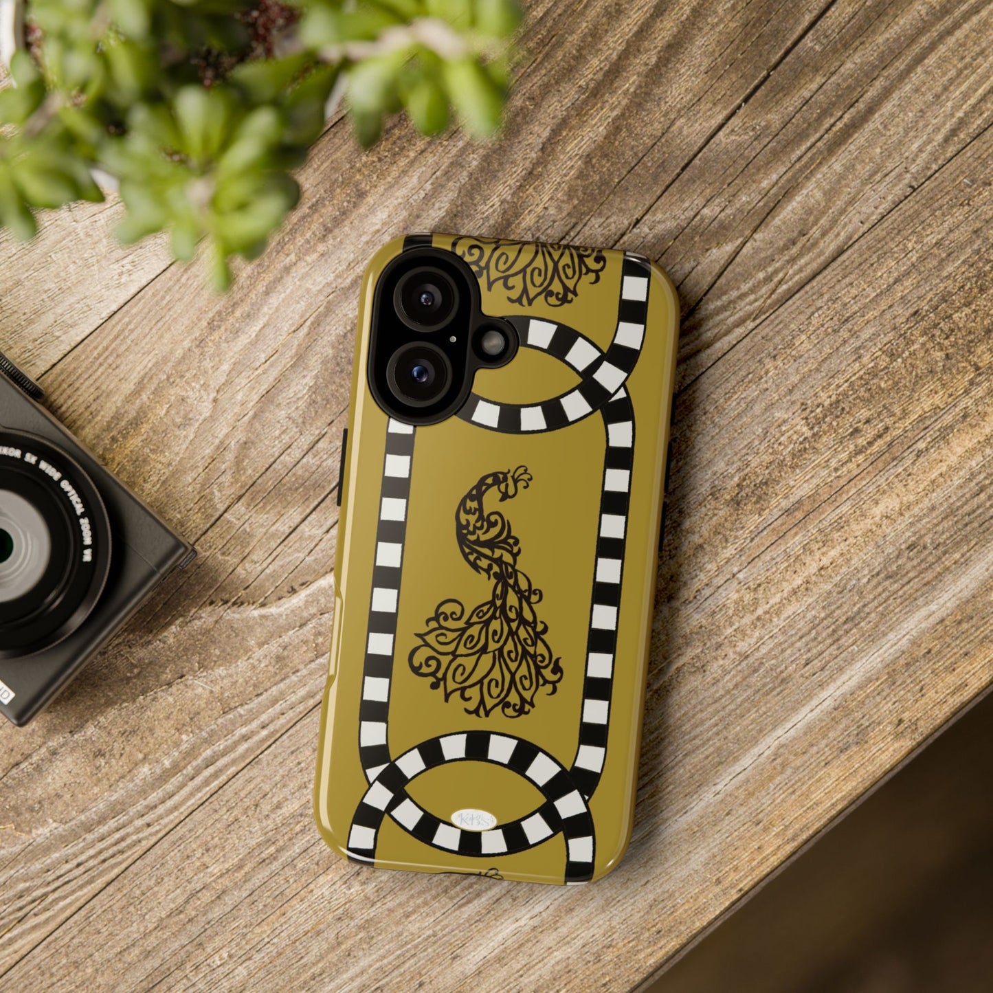 Feathered Stripe Tough Case for iPhone