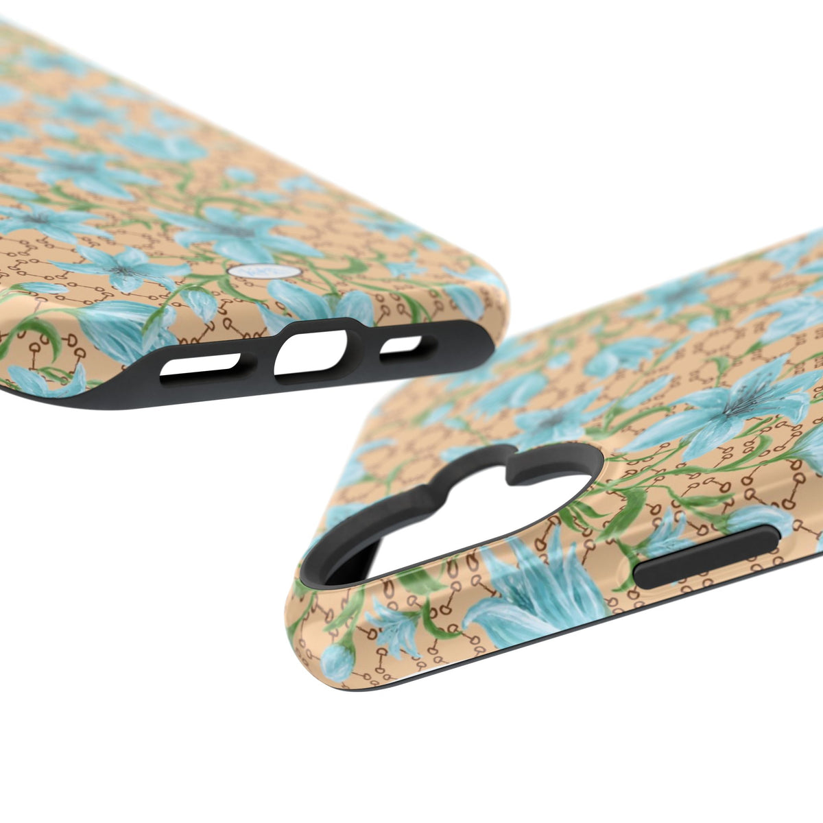 Horsebit Fleur Mag Safe Case for iPhone