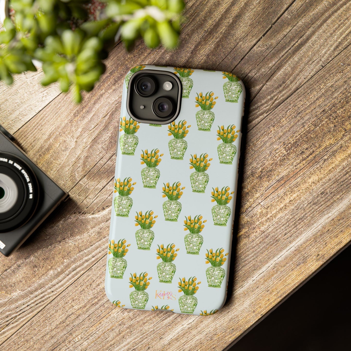 Tulip Haus Pattern Tough Case