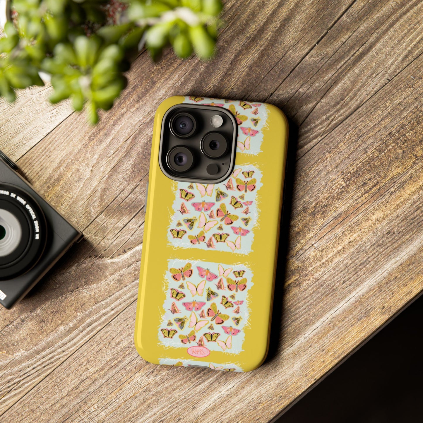 Butterfly Muse Scarf Tough Case for iPhone