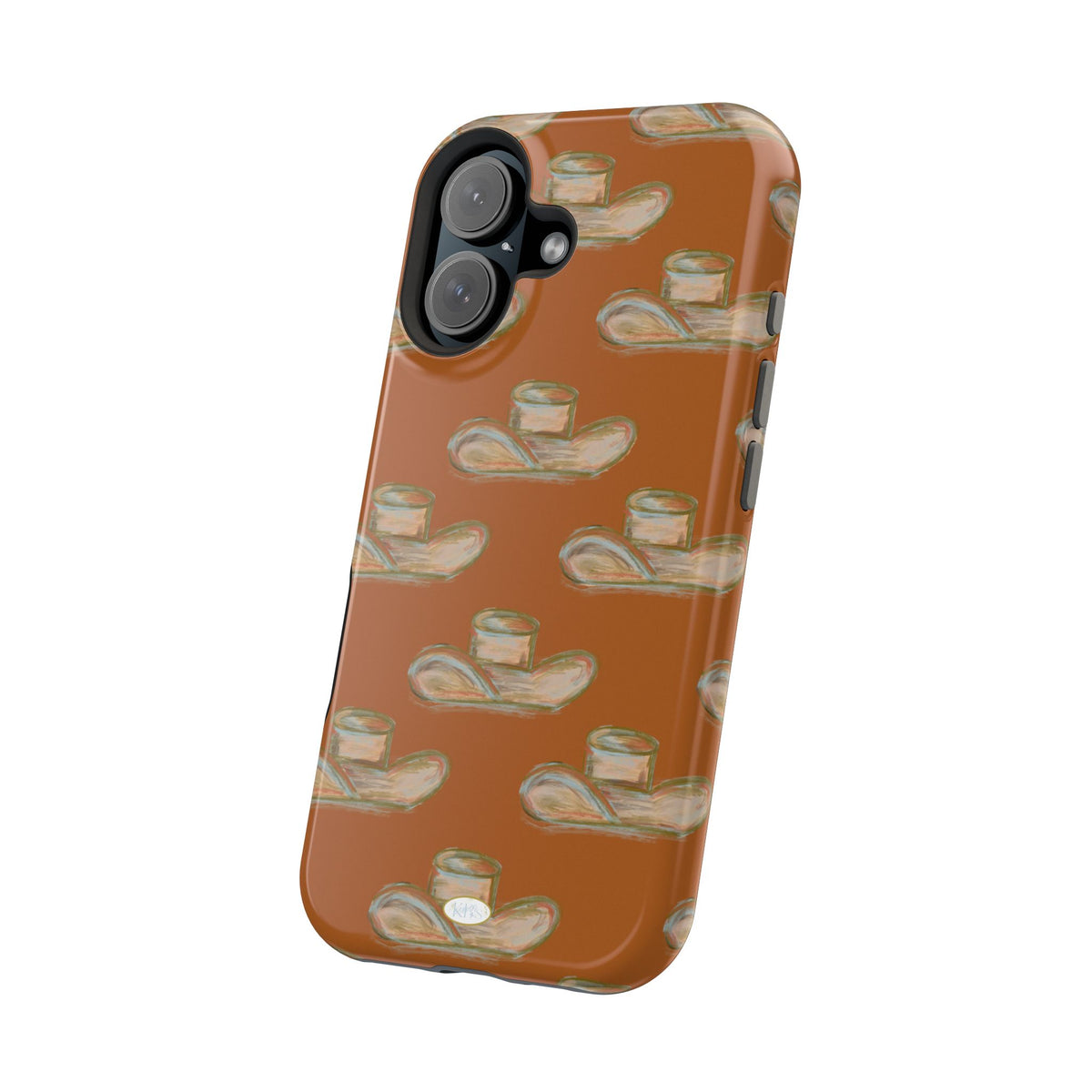 Cowboy Club Mag Safe Case for iPhone - Orange