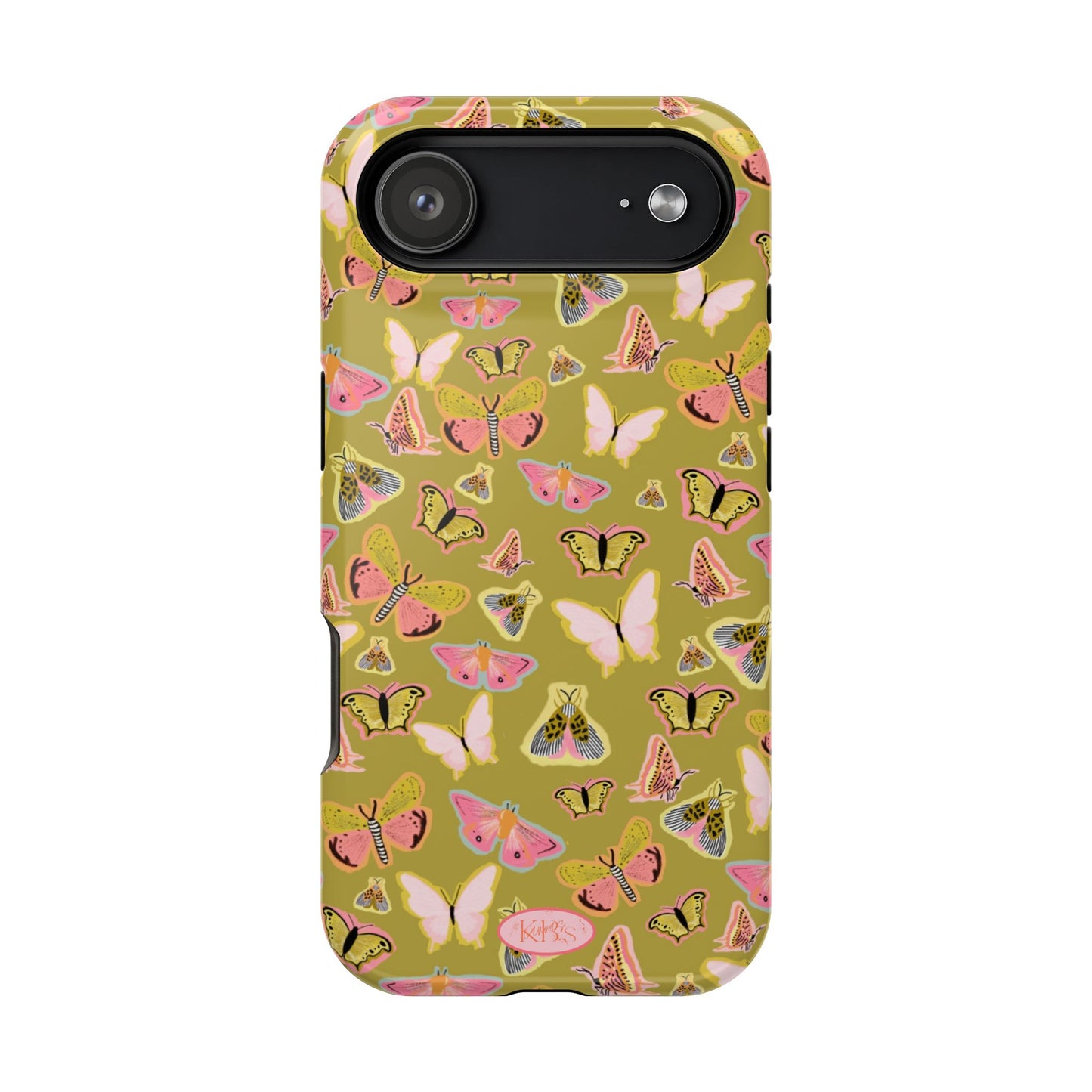 Butterfly Muse Mag Safe Case for iPhone - Green