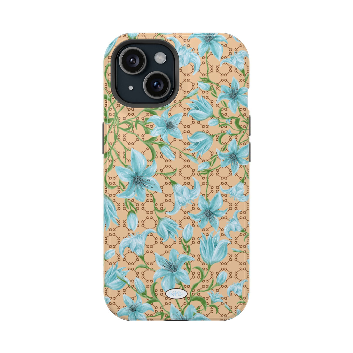 Horsebit Fleur Mag Safe Case for iPhone