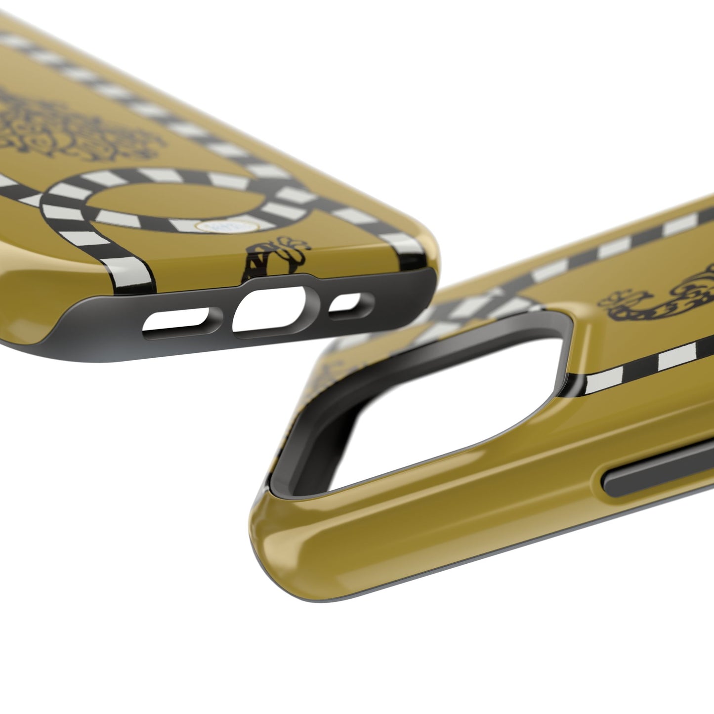 Feathered Stripe Mag Safe Case for iPhone