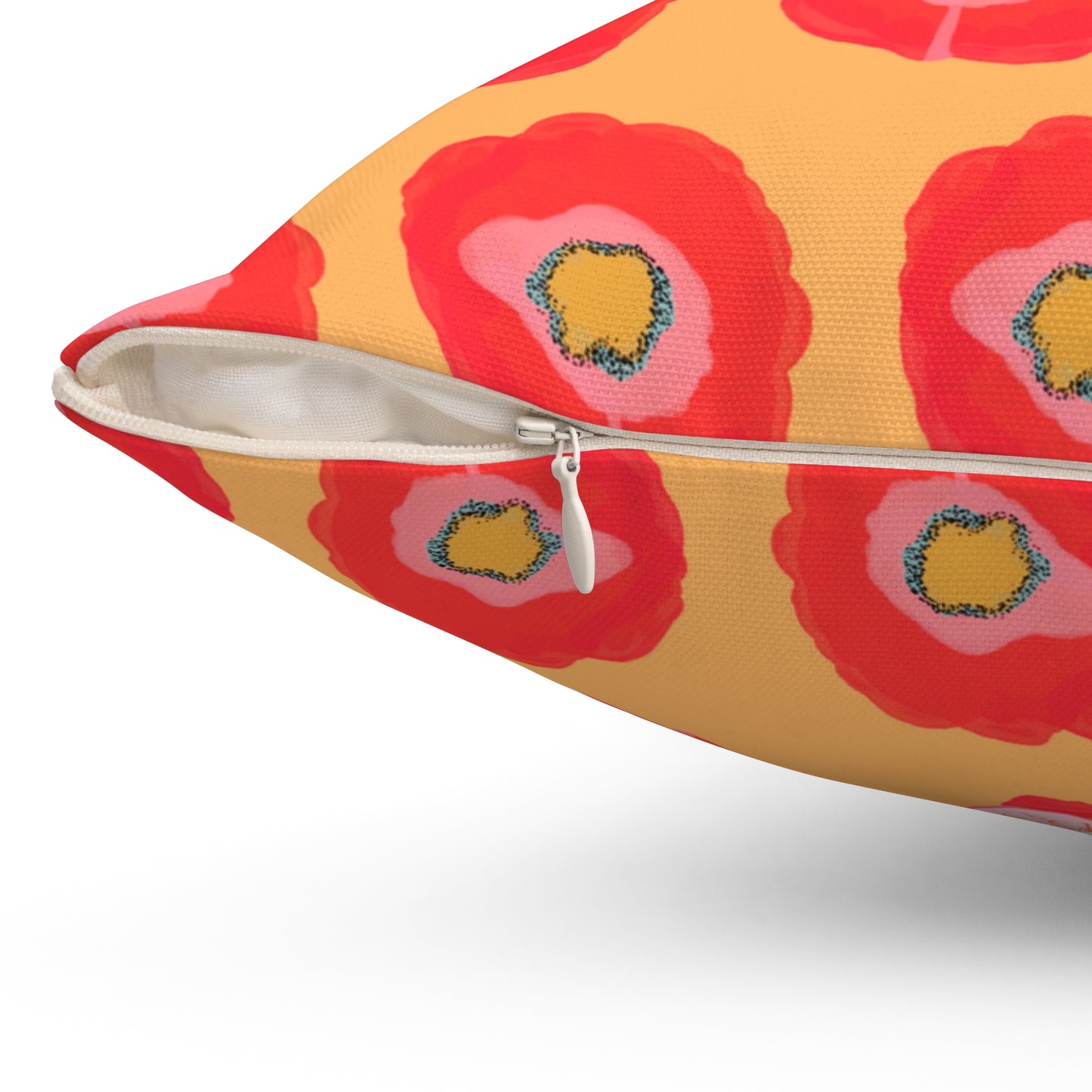 Poppy Fleur Throw Pillow